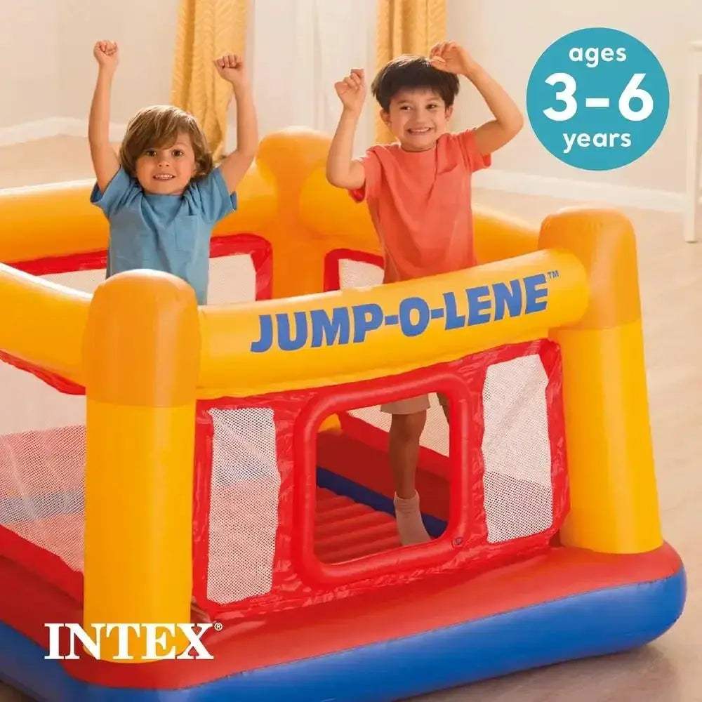 Durable Two Piece Inflatable Playhouse Castle Bouncer For Kids - Image 4