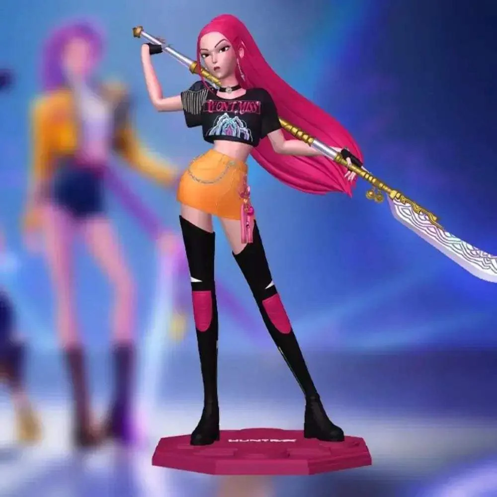Anime Figure Demon Hunters PVC Figure With Movable Joints - Image 6