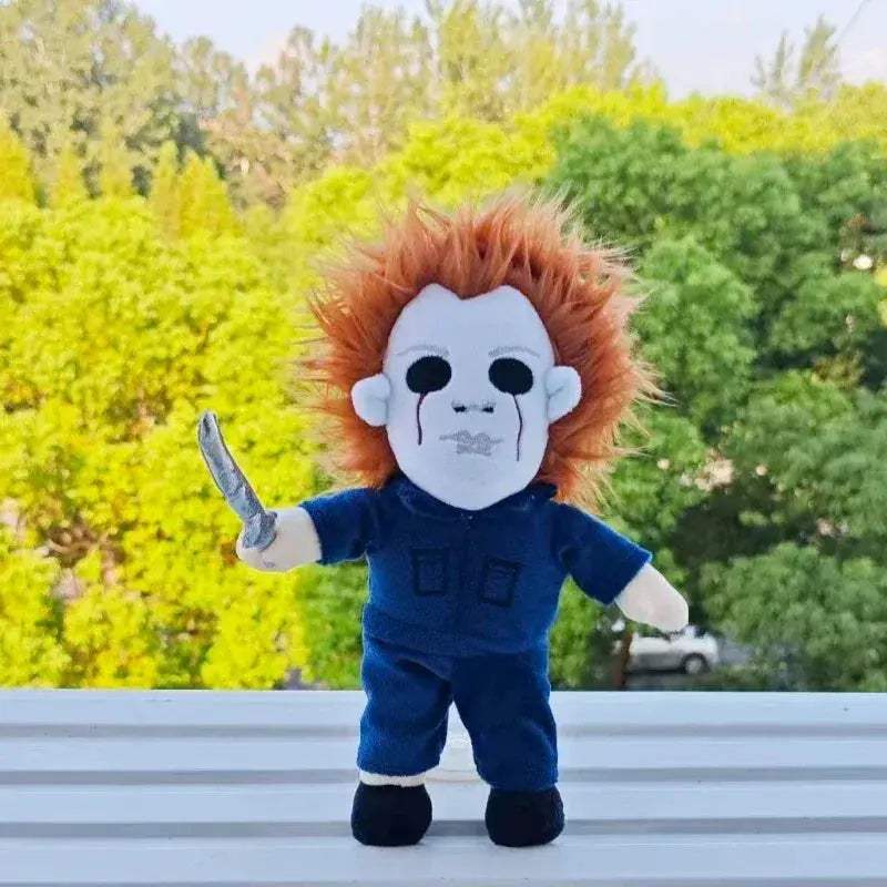 Michael Myers Plush Toy 25cm Horror Doll for Halloween Collectors - Image 5