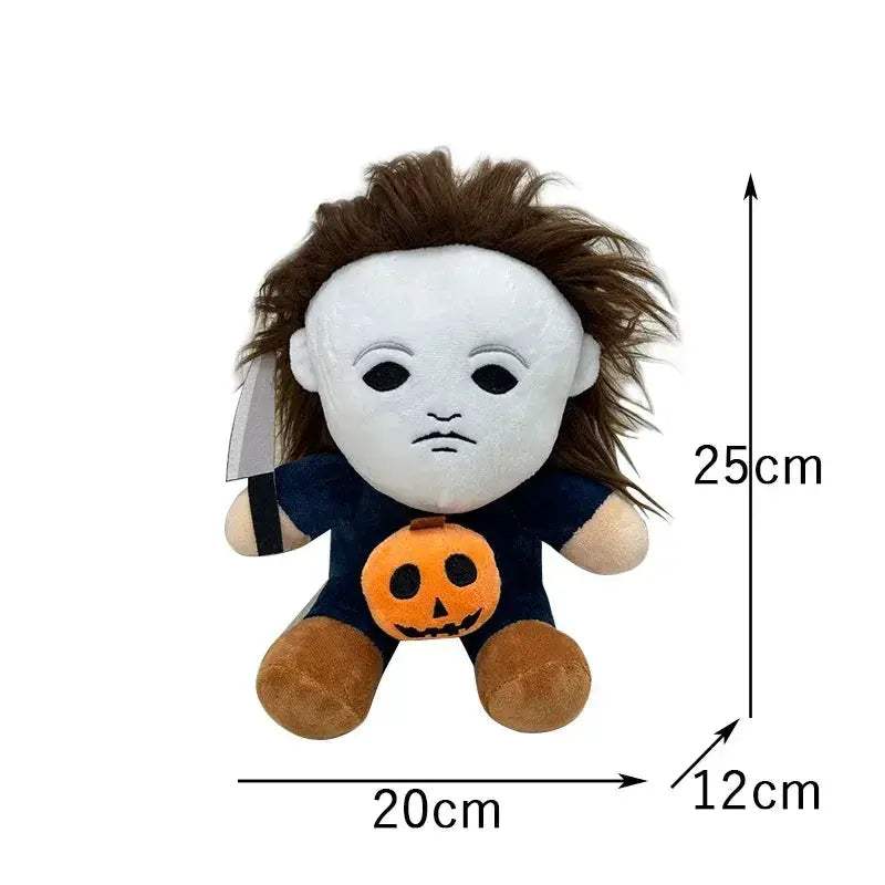 Michael Myers Plush Toy 25cm Horror Doll for Halloween Collectors - Image 9