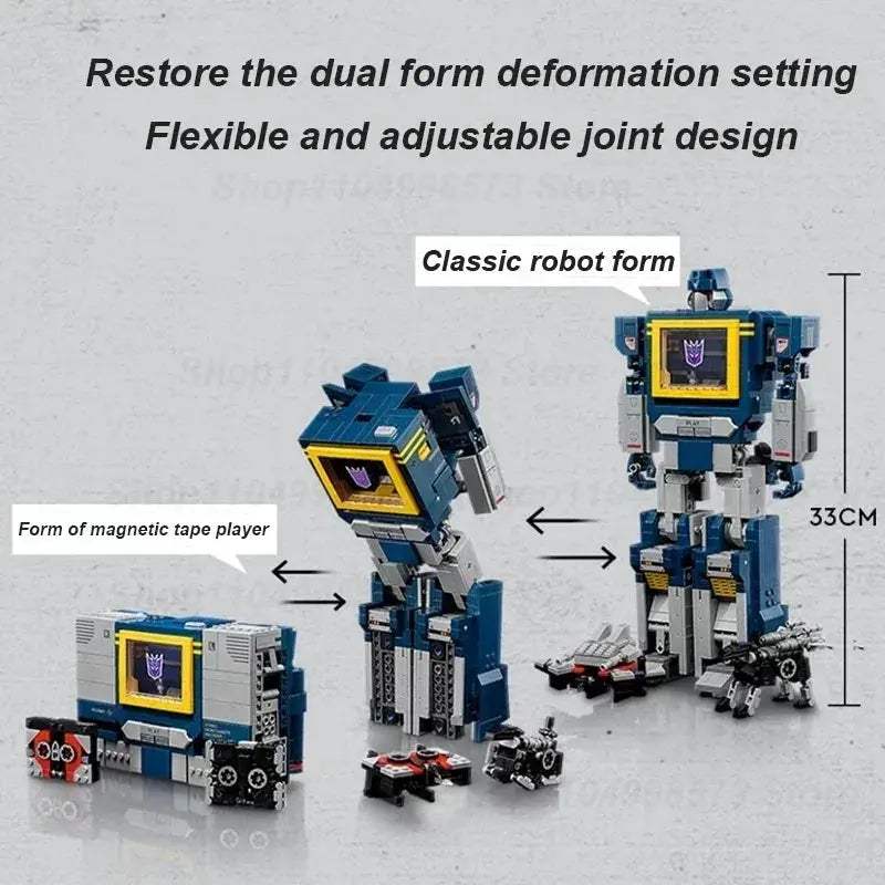 Lego Compatible Blue Robot Building Blocks Collectors Edition - Image 5