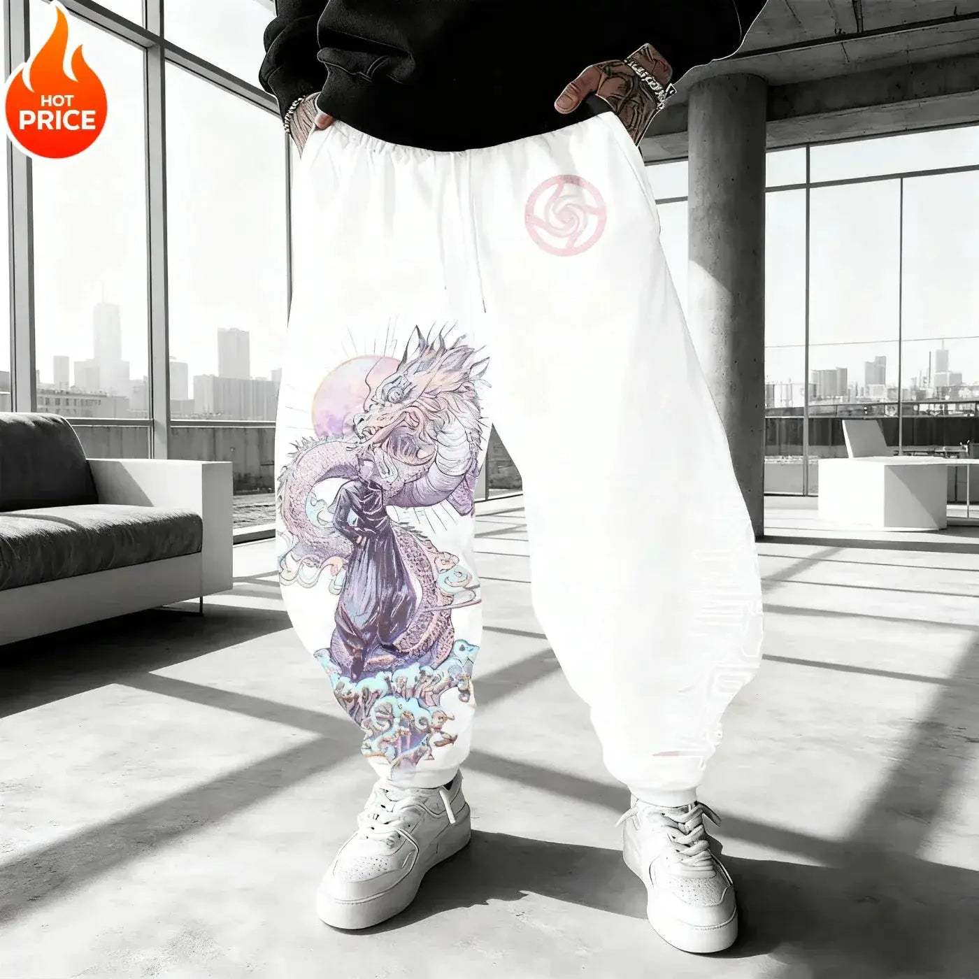 Jujutsu Kaisen Gojo Sweatpants Unisex Warm Winter Cotton - Image 7