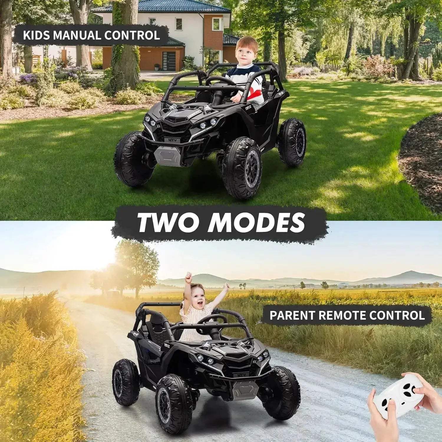 24V Kids Ride On Car 4WD With Remote LED Illumination - Image 4