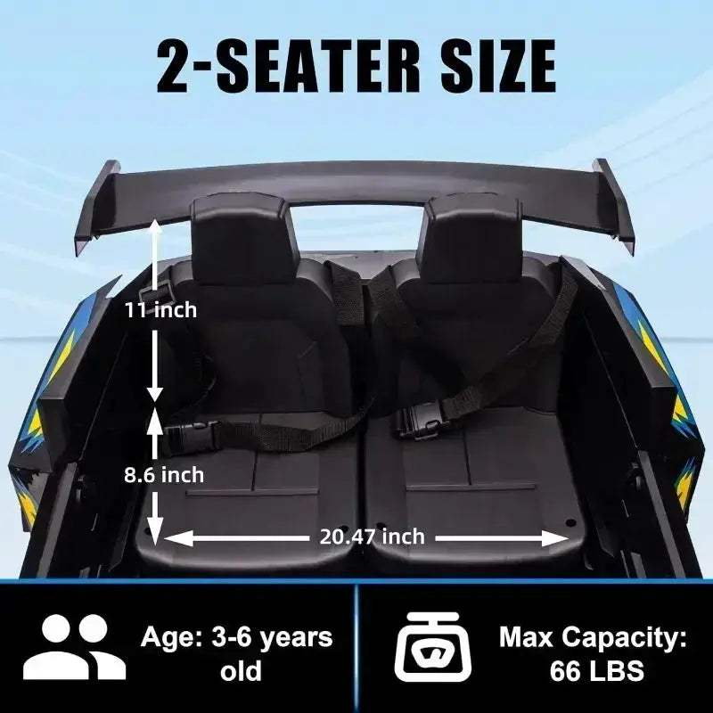 24V Police Ride On Car With Remote Control Smooth Ride - Image 4