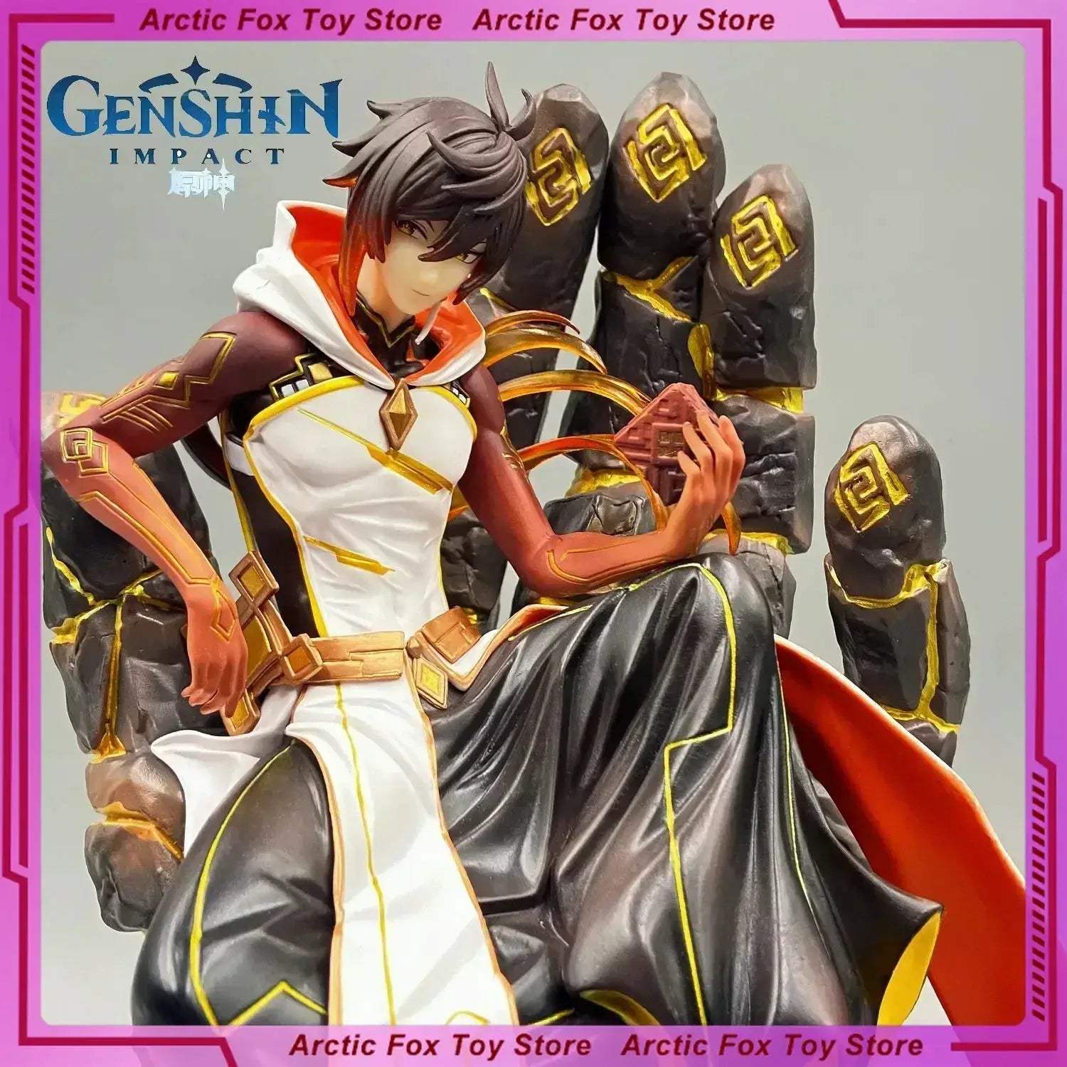 Genshin Impact Zhongli Lying Down Figure Detailed Collectible