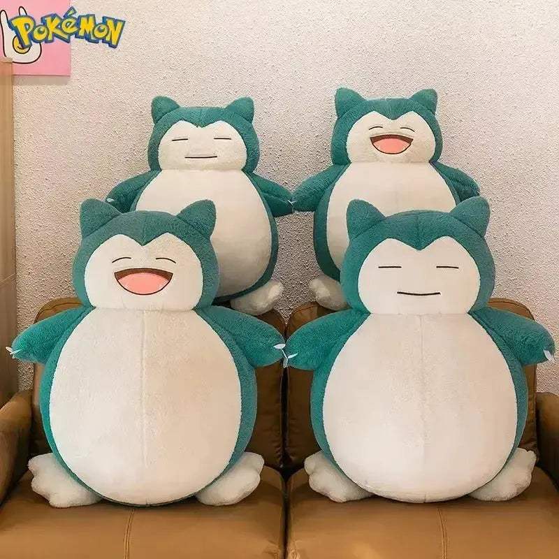 30/45/60CM Big Size Pokémon Cute Snorlax Plush Toy, Cuddling Sleeping Doll - Image 5