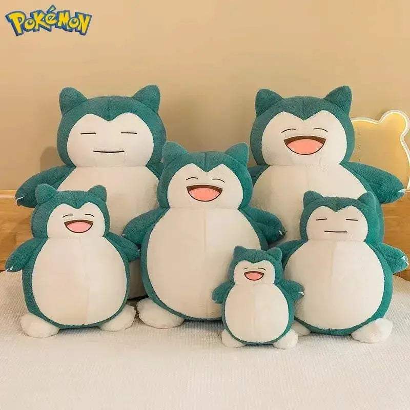 30/45/60CM Big Size Pokémon Cute Snorlax Plush Toy, Cuddling Sleeping Doll - Image 6
