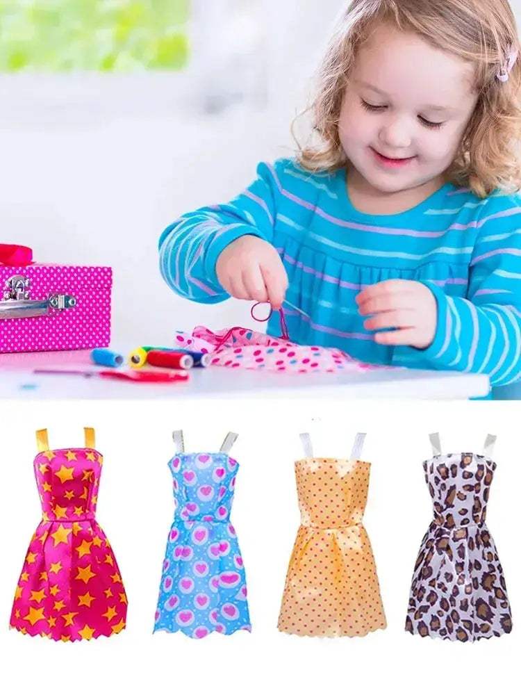32Pcs Doll Clothes Set For Girls Doll Dress Up Collection - Image 6