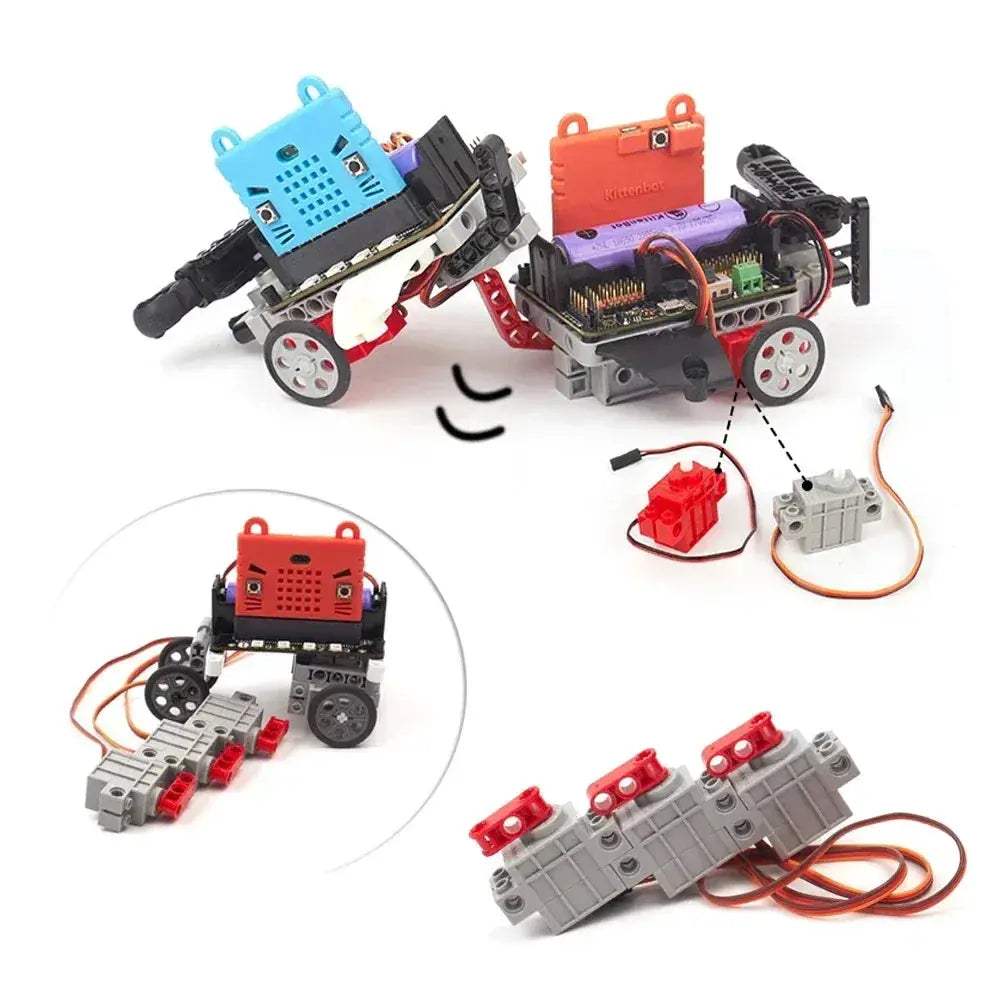 360 Degree Programmable Servo Motor for LEGO and Microbit - Image 2