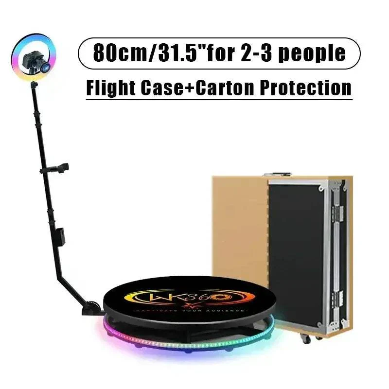 360 Photo Booth With Remote App Control And Logo Customization - Image 8