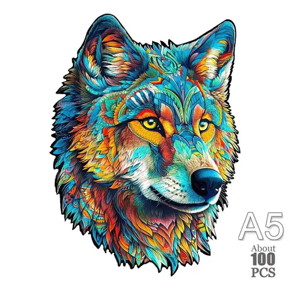 3D Wooden Animal Jigsaw Puzzle For All Ages Interactive Lion - Image 41
