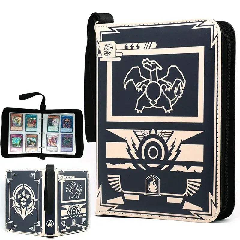 400 Card Binder With Zipper Pockets For Trading Cards