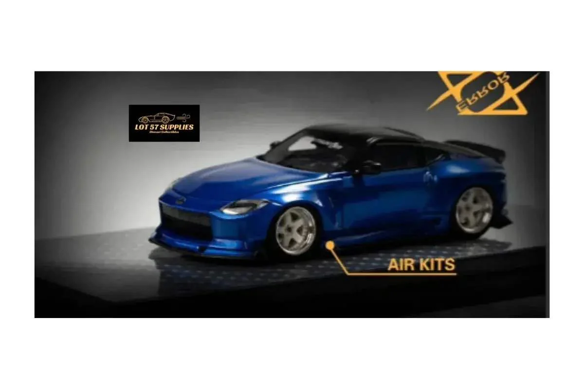 404ERROR Nissan 400Z Candy Blue 1:64 Resin Model - Image 5