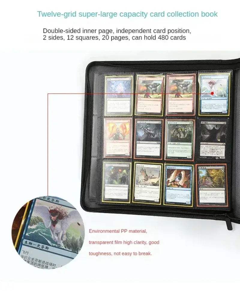 480 Pocket Card Binder with Sleeves for Trading Cards - Image 5