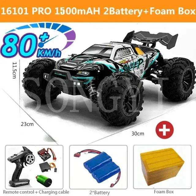 4WD RC Car Off Road Brushless High Speed All Terrain - Image 12