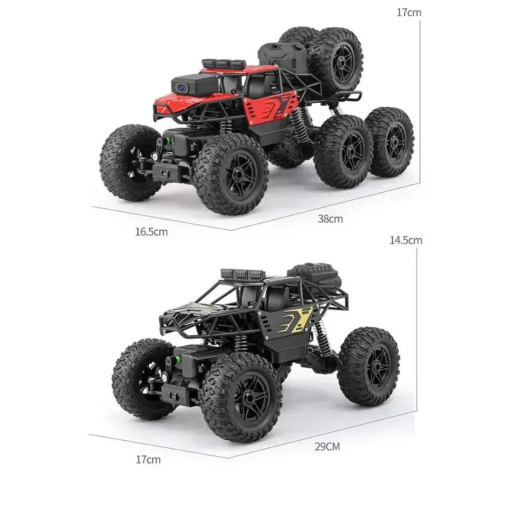 4x4 RC Car With LED Lights 2.4G Remote Controller Pro - Image 4