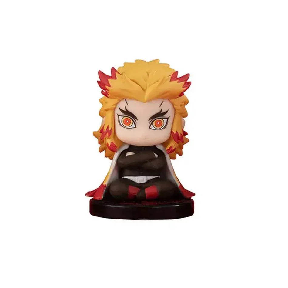 5 Pcs Set Chibi Mini Figurines, Kawaii Demon Slayers Tanjiro Nidouzi Inosuke Zenitsu Anime Figures 5 CM - Image 8