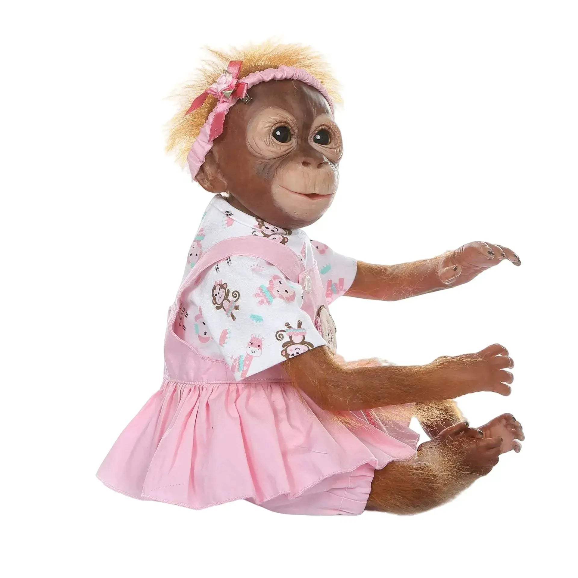 55cm Realistic Reborn Doll With Soft Cloth Body Gift - Image 4
