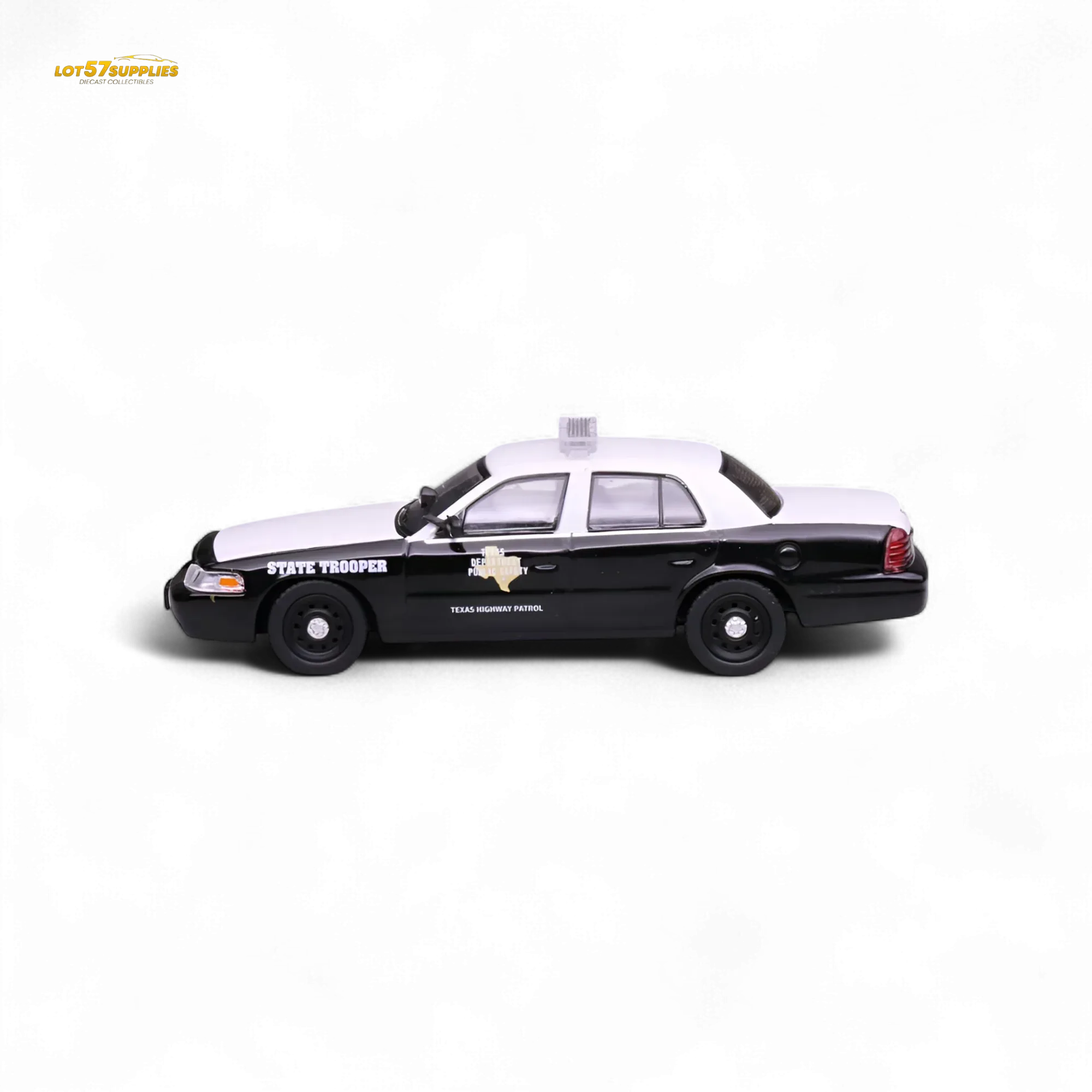 596 Ford Crown Victoria Texas DPS Highway Patrol 1:64 - Image 2