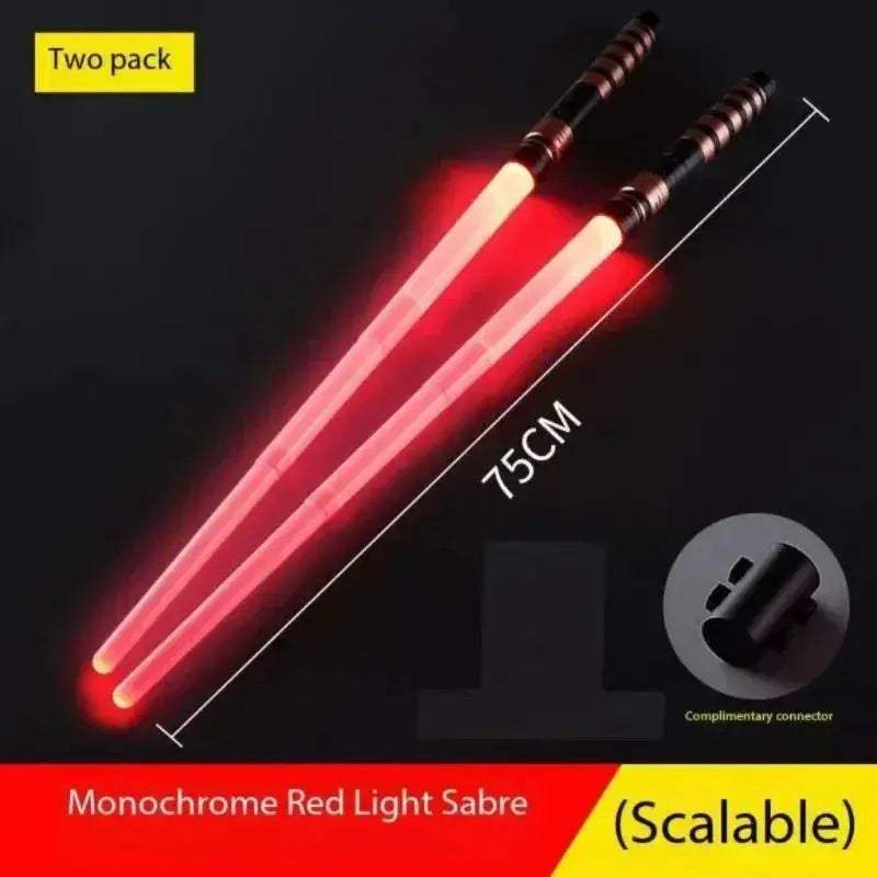 75cm RGB Lightsaber For Kids Red Blue Laser Sword Toy - Image 8