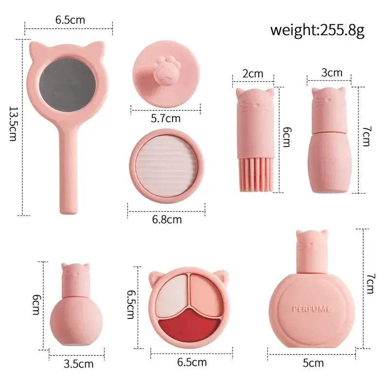 Kids Makeup Set For Pretend Play With Safe Silicone Materials - Image 6