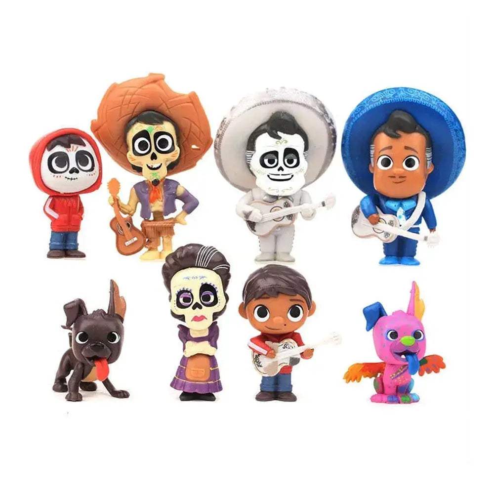 Pixar Coco Figure Set 8pcs PVC Model Toys For Collectors - Image 7