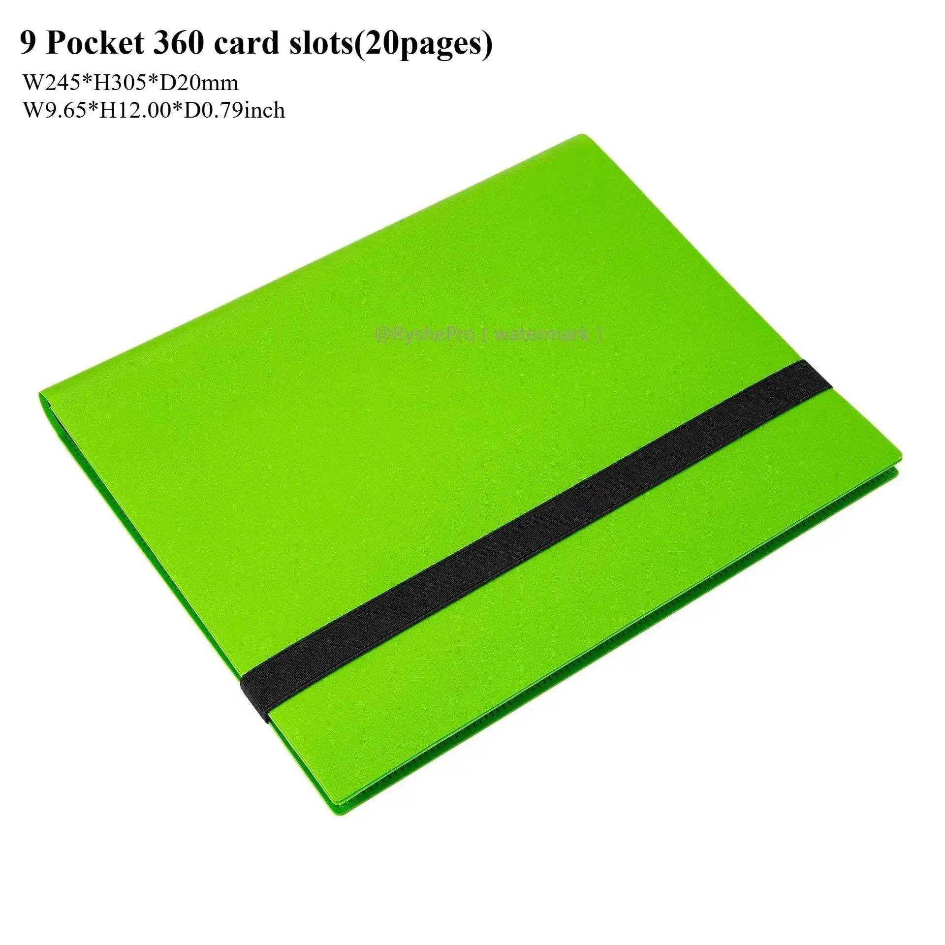 9 Pocket Trading Card Binder With Side Loading Pockets - Image 10