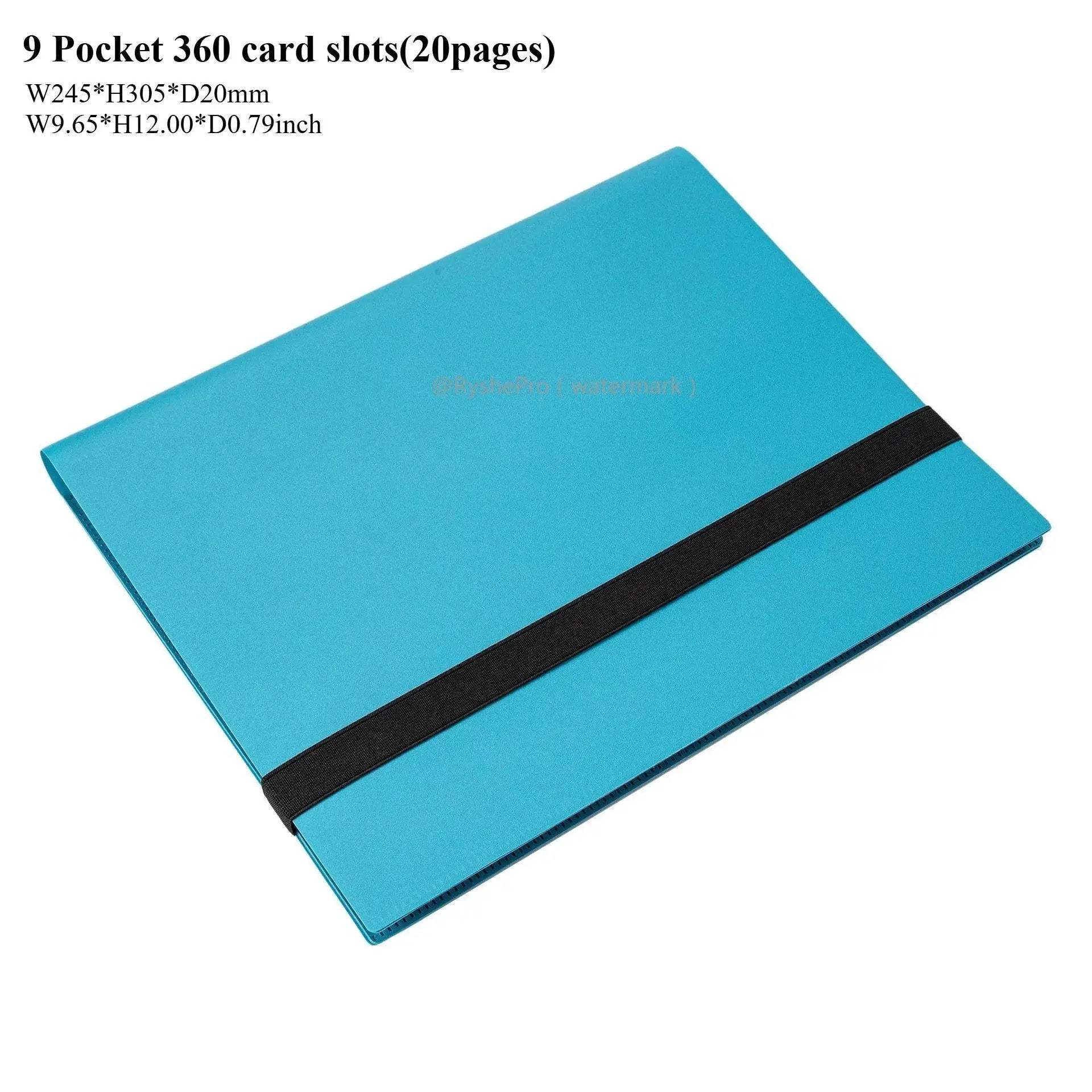 9 Pocket Trading Card Binder With Side Loading Pockets - Image 13