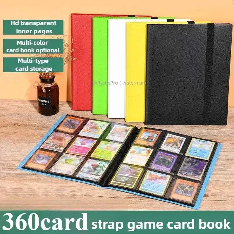 9 Pocket Trading Card Binder With Side Loading Pockets - Image 2