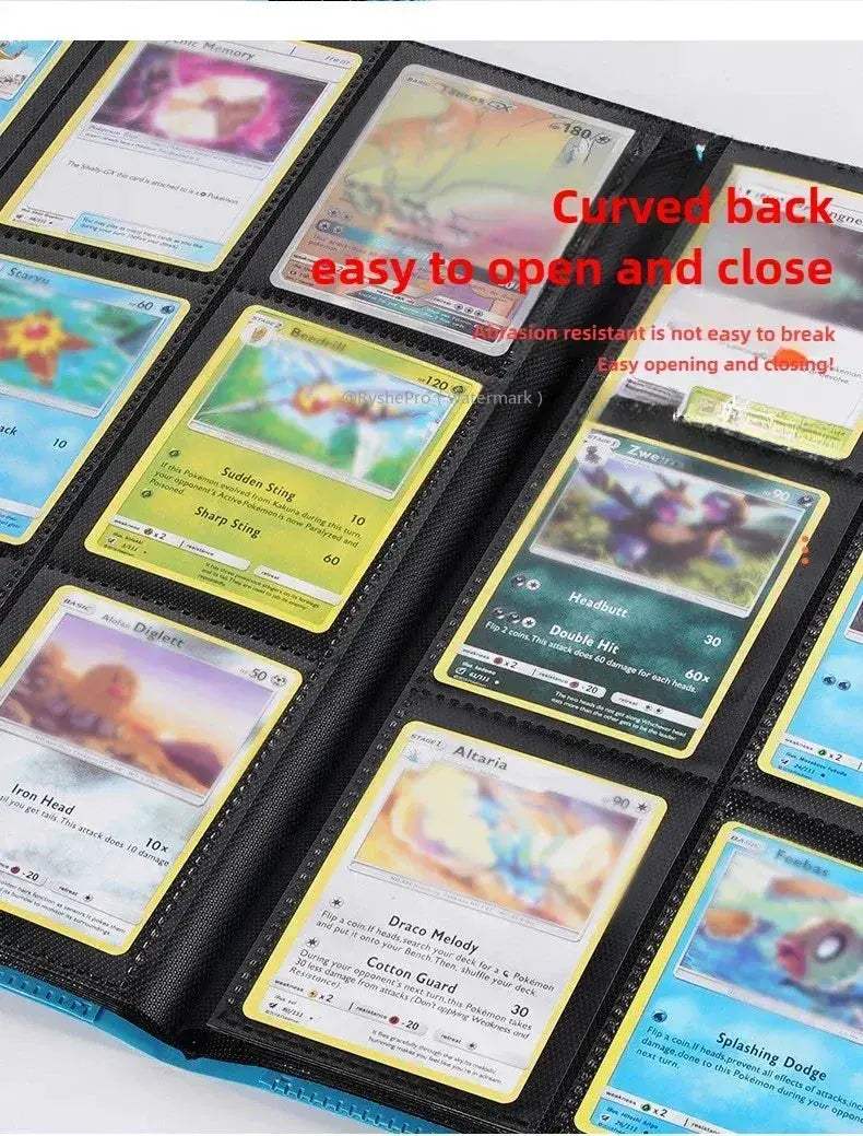 9 Pocket Trading Card Binder With Side Loading Pockets - Image 5