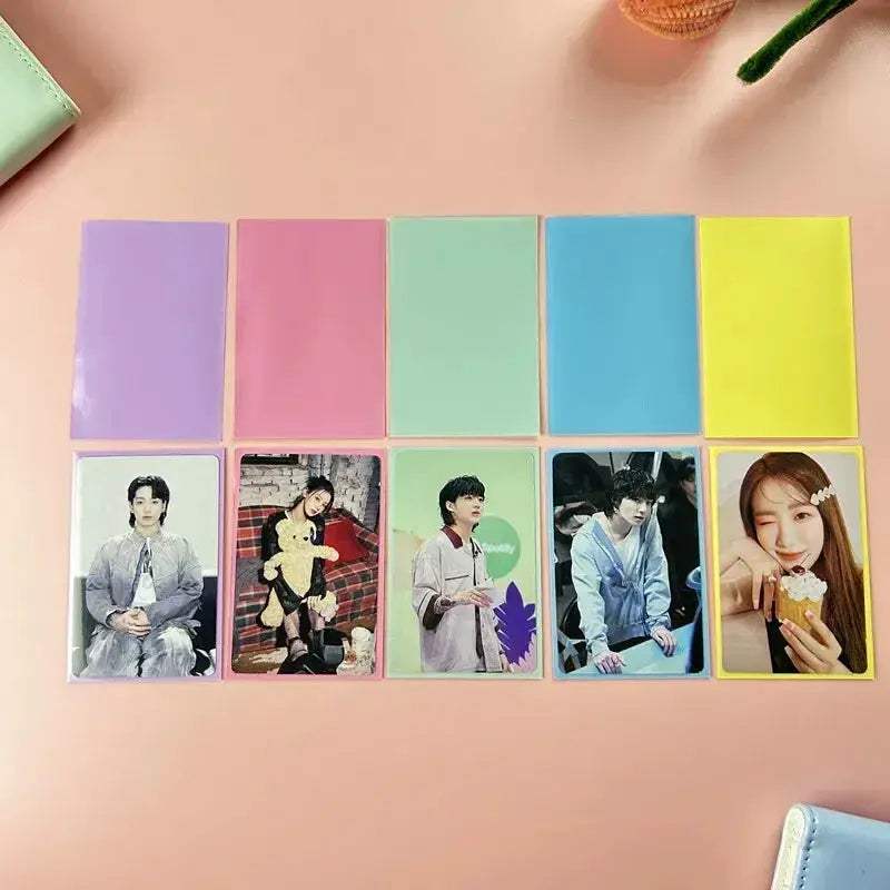 Acid Free Photocard Sleeves 50 Piece 61x91mm Clear Protector Film