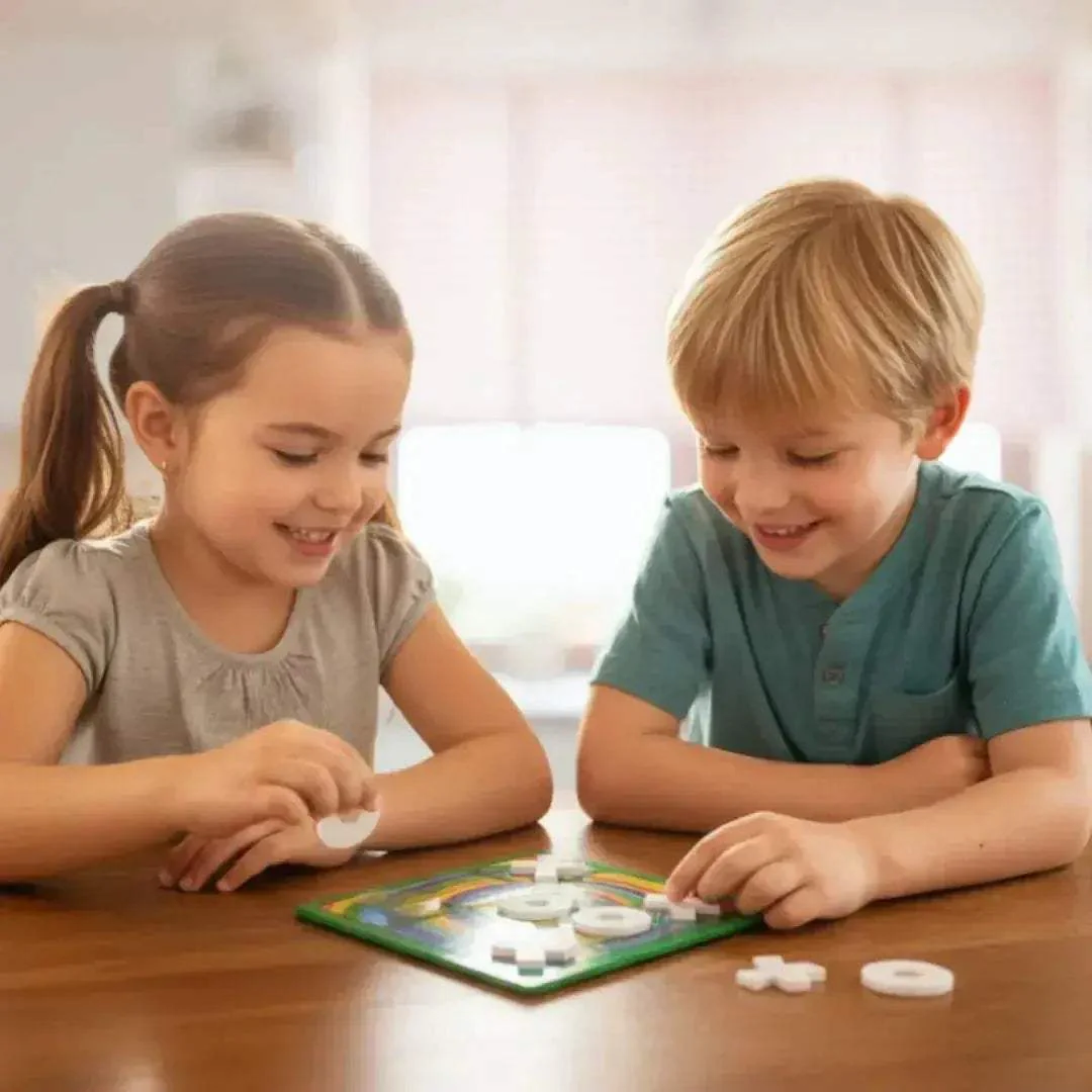 Acrylic Tic Tac Toe & Hangman Board Game - Double-sided - Image 2