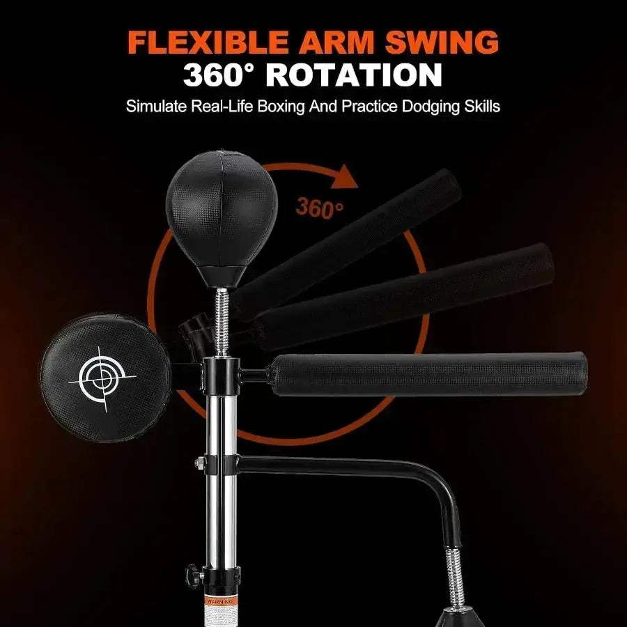 Adjustable Height Punching Bag With Stand For Boxing Training - Image 2