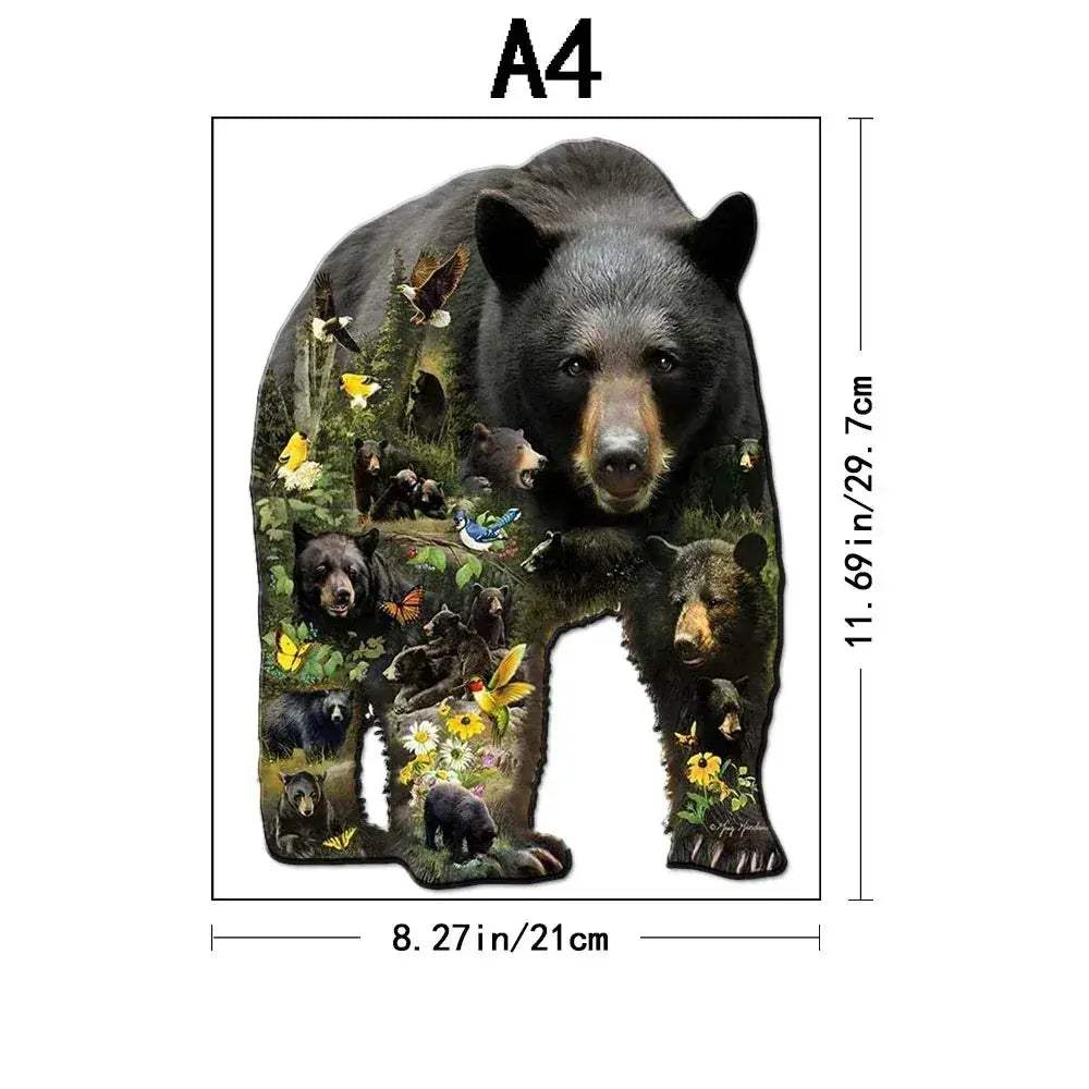 Advanced Wooden Jigsaw Puzzle For Adults Unique Alien Theme Gift - Image 18