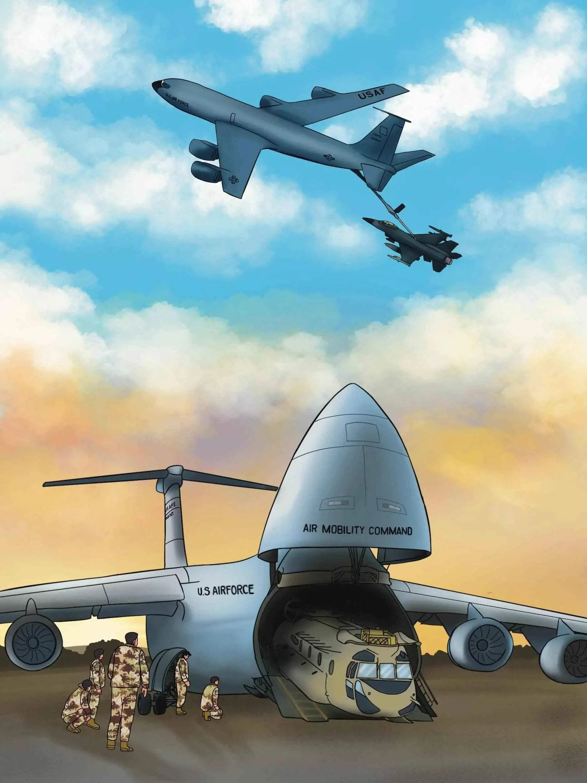 Air Force Children’s Book - My Daddy, My Airman by Matthew E. Miller - Image 4