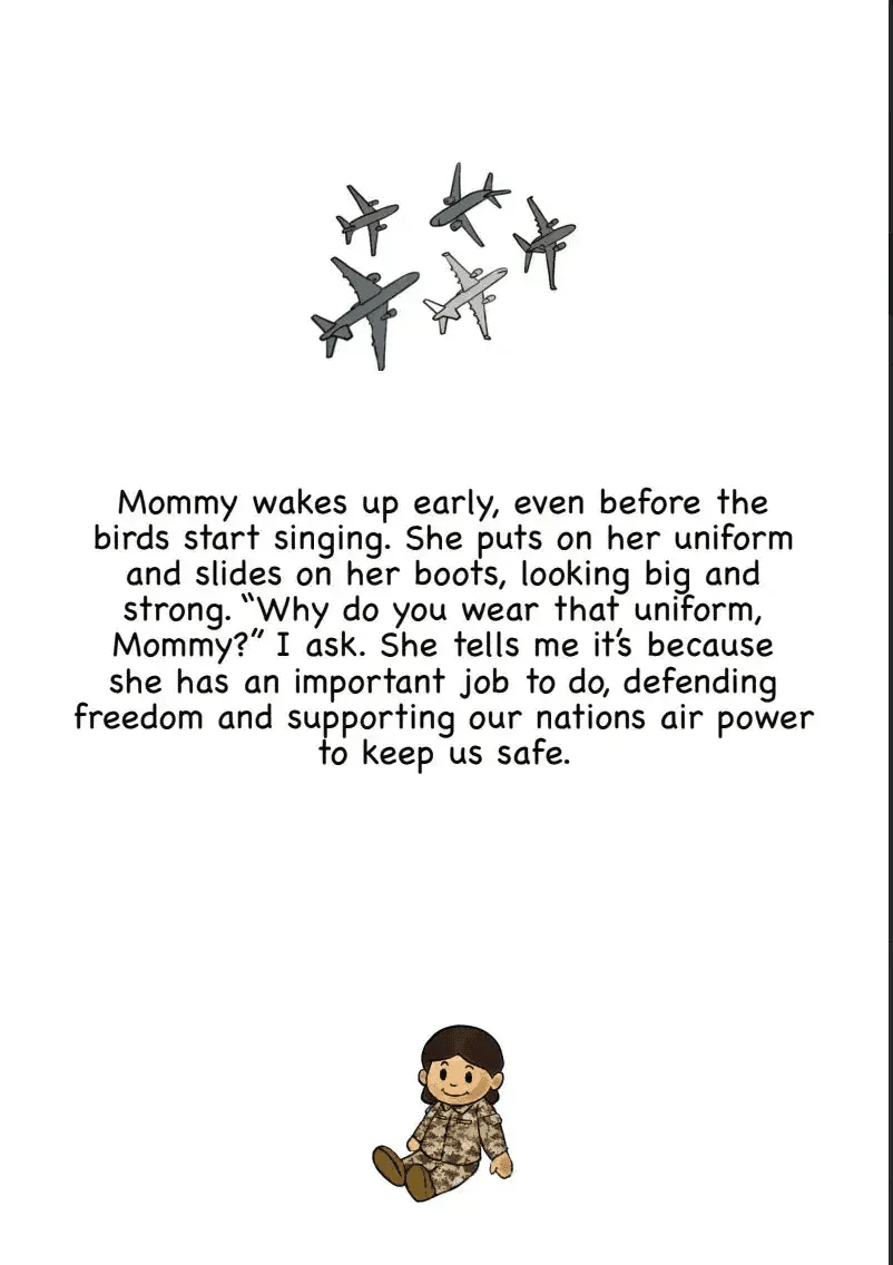 Air Force Children’s Book - My Mommy, My Airman by Matthew E. Miller - Image 7