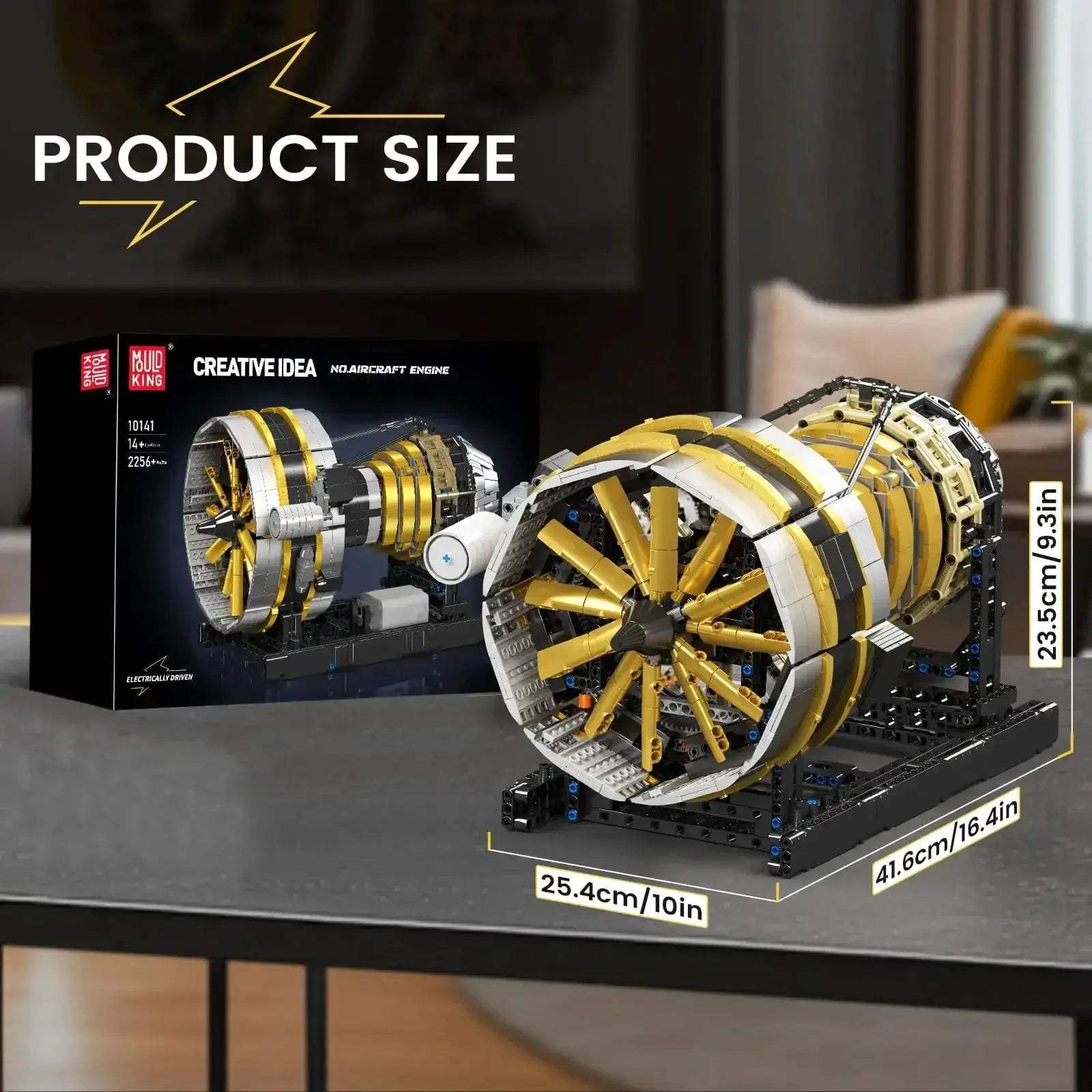 Aircraft Engine Model Building Kit With Power Functions - Image 5