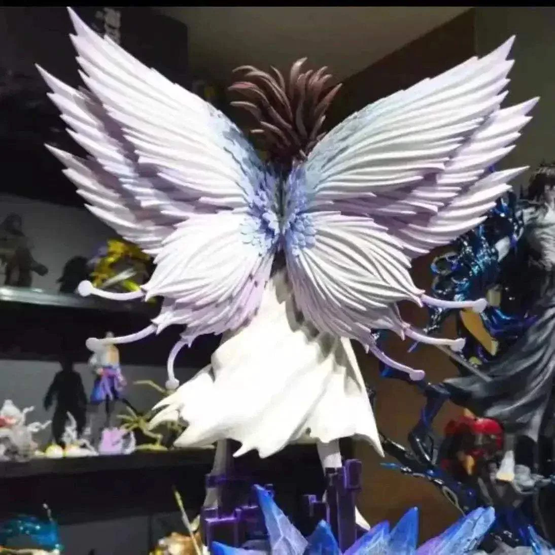 Aizen Sousuke Butterfly Hollowfication Anime Figure Bleach Anime Figurines Statue Collection 31 cm - Image 5