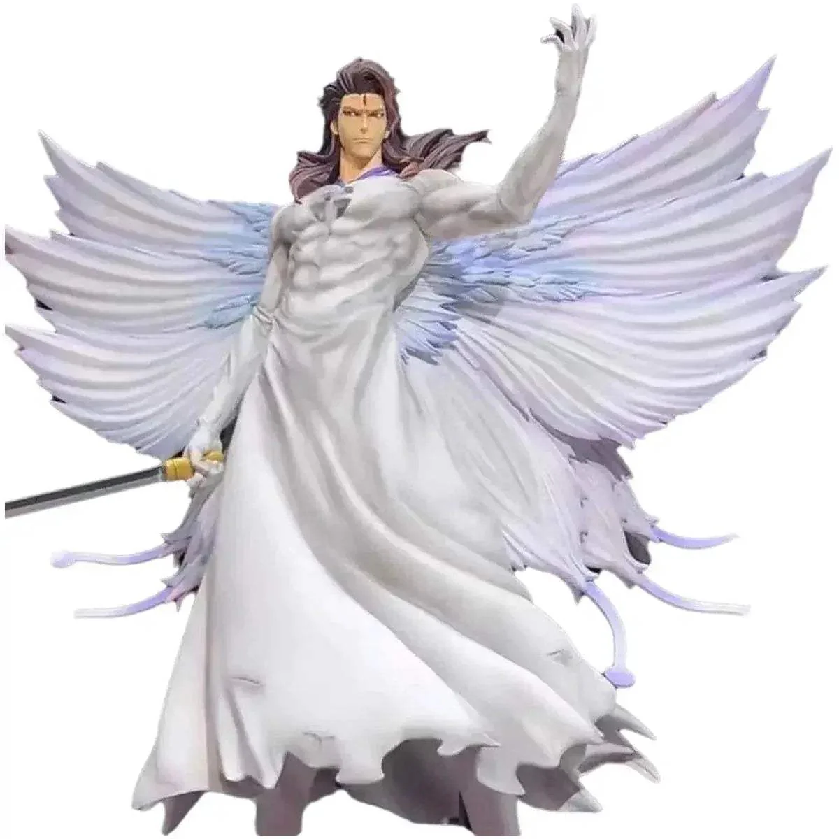 Aizen Sousuke Butterfly Hollowfication Anime Figure Bleach Anime Figurines Statue Collection 31 cm - Image 6