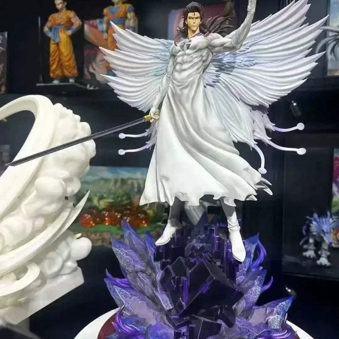 Aizen Sousuke Butterfly Hollowfication Anime Figure Bleach Anime Figurines Statue Collection 31 cm - Image 7