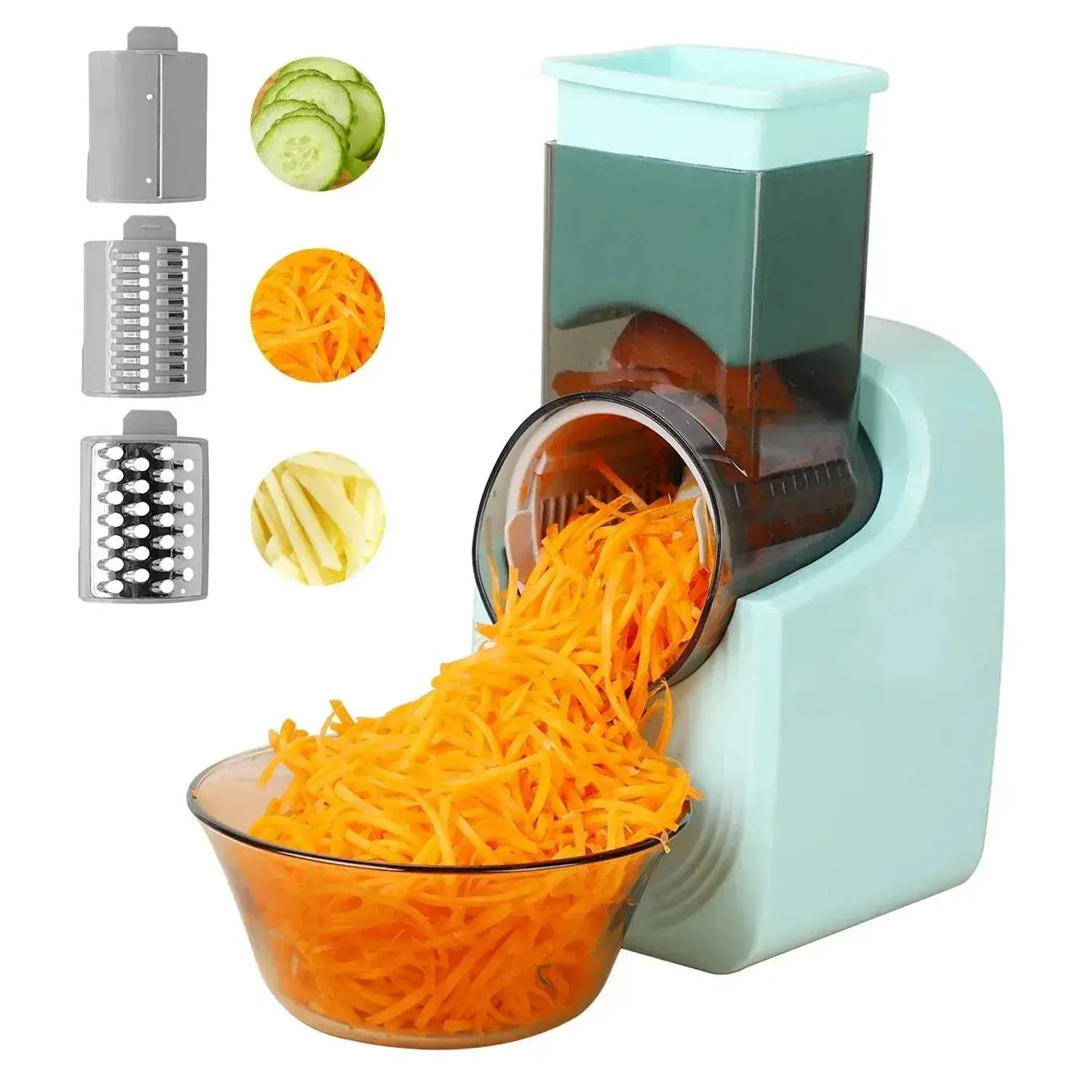 All In One Electric Cheese Grater Slicer Shredder For Vegetables - Image 7
