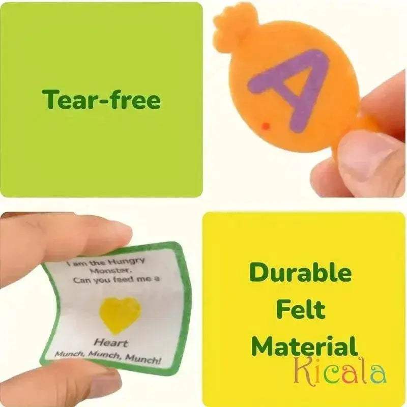 Alphabet Monster Matching Game Fun Letter Recognition Toy for Youngsters 3 Plus Classroom Home Learning Christmas Gift - Image 9