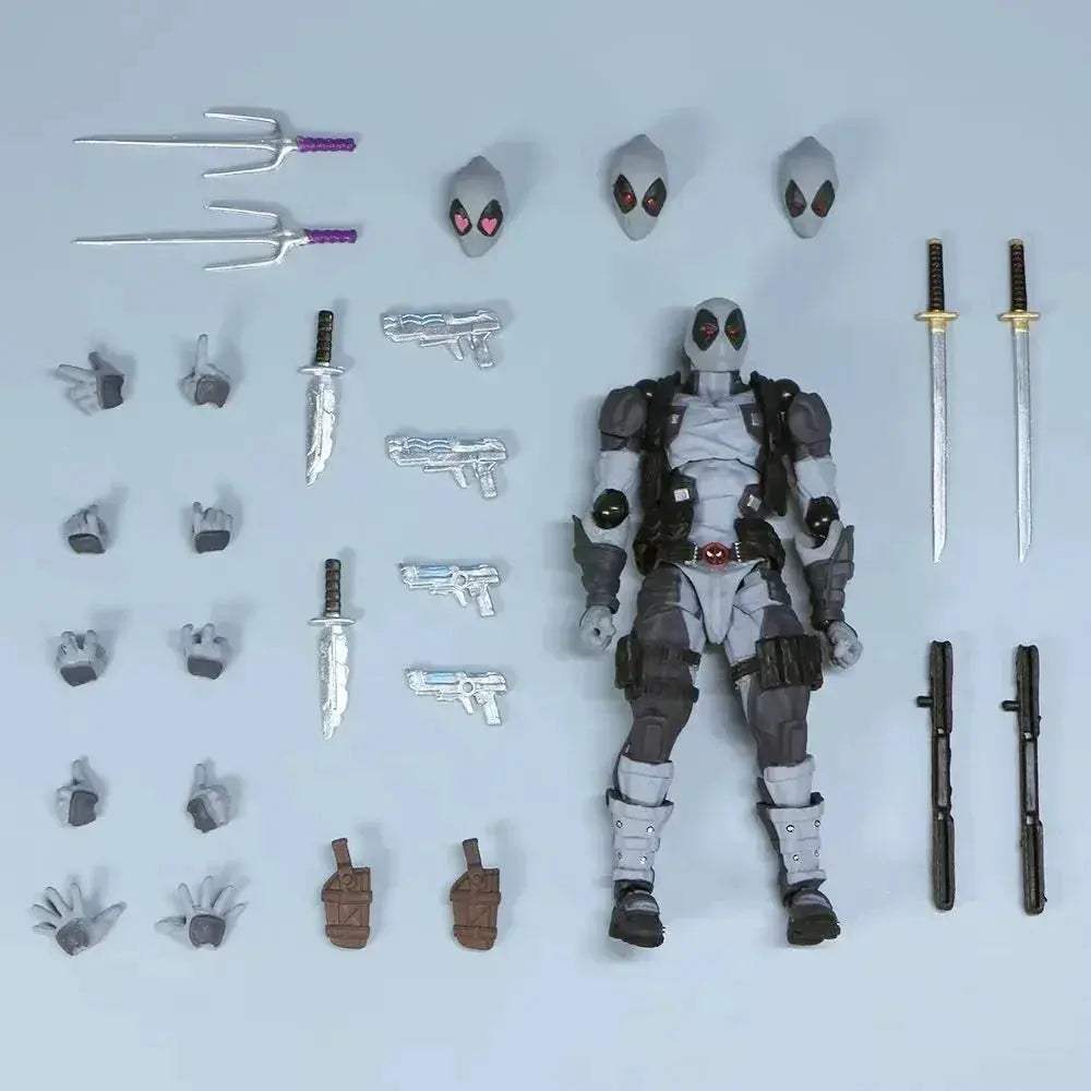 Marvel Deadpool Wolverine Action Figure With Movable Joints - Image 4
