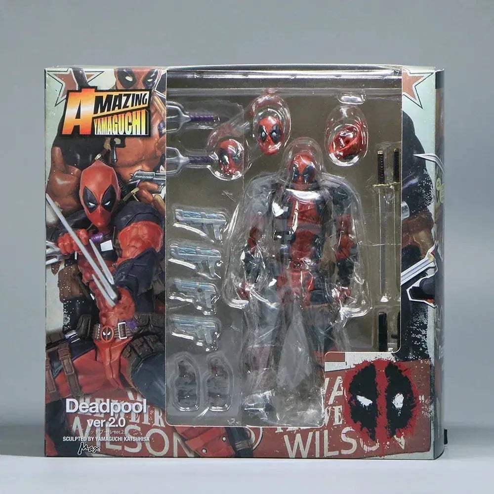 Marvel Deadpool Wolverine Action Figure With Movable Joints - Image 6