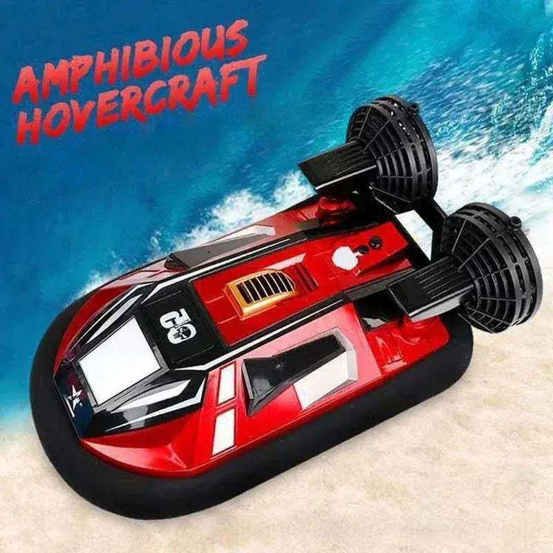 Amphibious Hovercraft Remote Control Boat High Speed Warship Simulation - Image 4