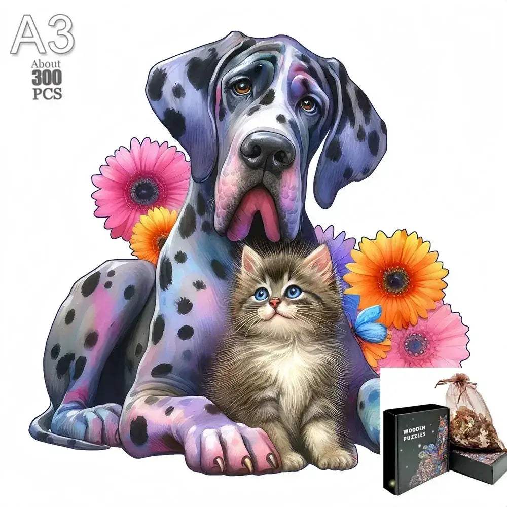 Animal Wooden Jigsaw Puzzles For Adults And Kids To Enjoy - Image 24