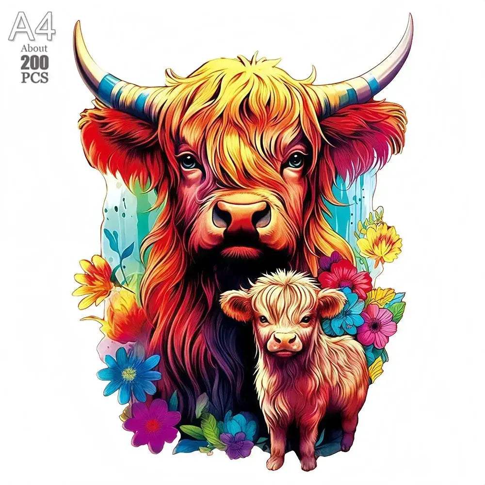 Animal Wooden Jigsaw Puzzles For Adults And Kids To Enjoy - Image 39