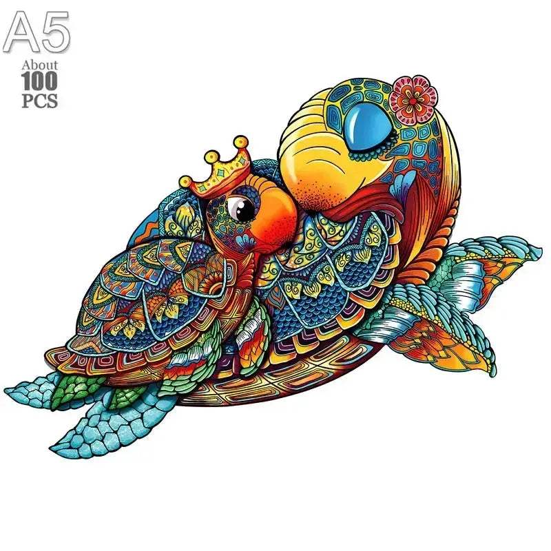 Animal Wooden Jigsaw Puzzles For Adults And Kids To Enjoy - Image 41