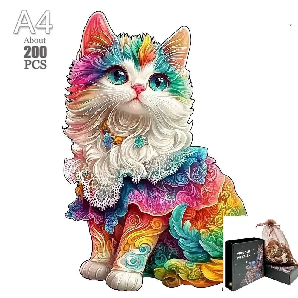 Animal Wooden Jigsaw Puzzles For Adults And Kids To Enjoy - Image 45
