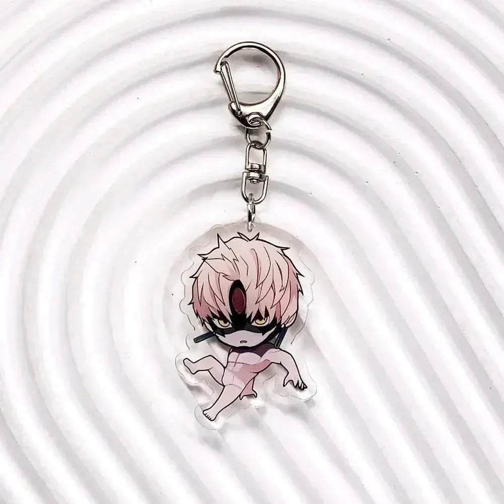 Anime Dandadan Acrylic Car Keychain Accessories Backpack Pendant Key Chain - Image 9